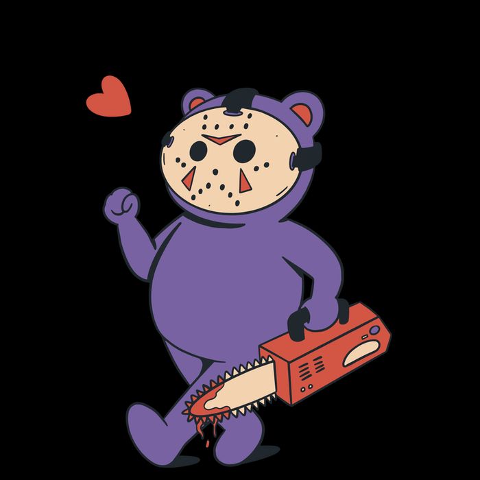 I Love My Haters Teddy Bear Bucket Hat