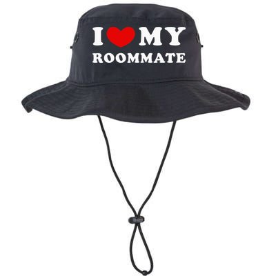 I Love My Roommate I Heart My Roommate Bucket Hat