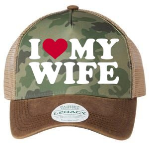 I Love My Wife Gift Legacy Tie Dye Trucker Hat