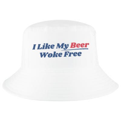 I Like My Beer Woke Free Cool Comfort Performance Bucket Hat