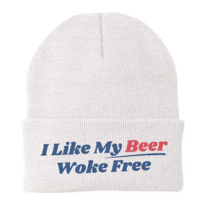 I Like My Beer Woke Free Knit Cap Winter Beanie