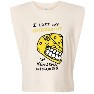 I Lost My Cheeseginity In Kenosha Wisconsin Garment-Dyed Women's Muscle Tee