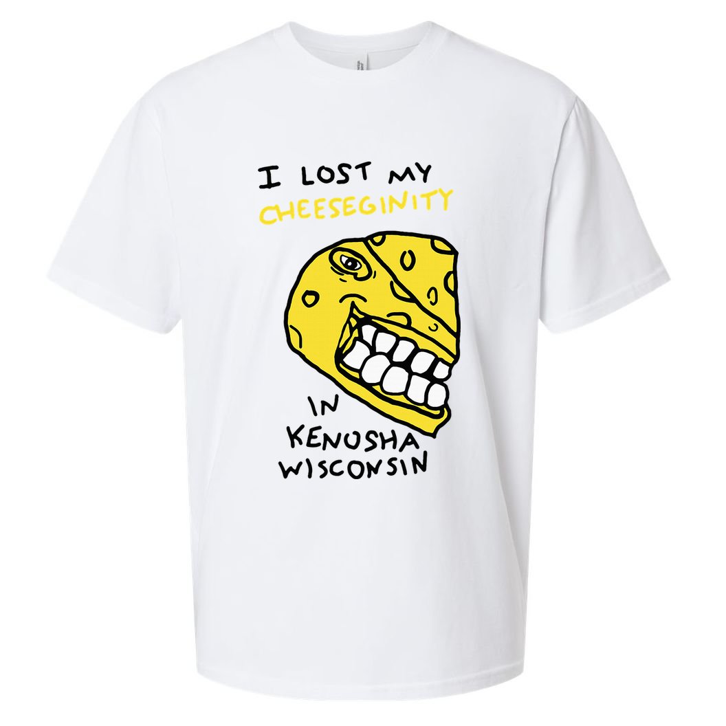 I Lost My Cheeseginity In Kenosha Wisconsin Sueded Cloud Jersey T-Shirt
