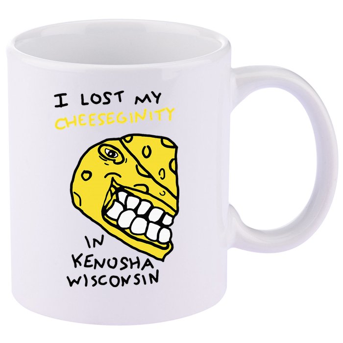 I Lost My Cheeseginity In Kenosha Wisconsin 11oz C Handle Ceramic Mug