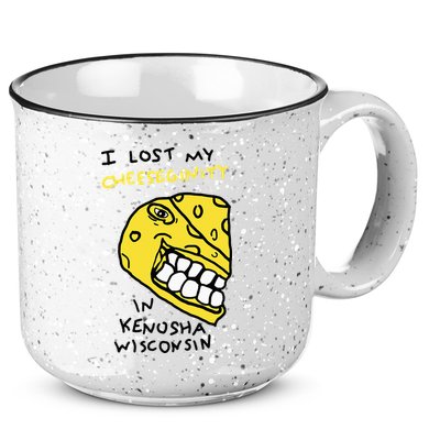 I Lost My Cheeseginity In Kenosha Wisconsin 15oz Campfire Ceramic Mug