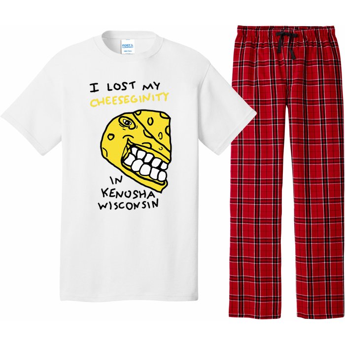 I Lost My Cheeseginity In Kenosha Wisconsin Pajama Set