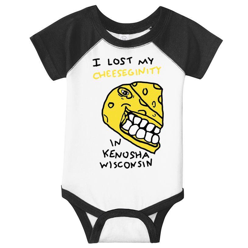 I Lost My Cheeseginity In Kenosha Wisconsin Infant Baby Jersey Bodysuit