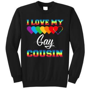 I Love My Gay Cousin Rainbow LGBT Pride Month Proud Cousin Sweatshirt