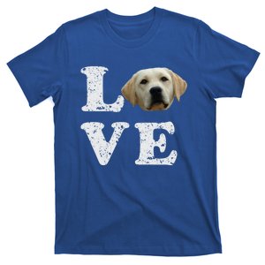 I Love My Yellow Lab Gift Labrador Retriever Dog Gift T-Shirt