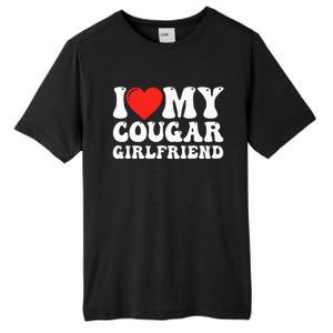 I Love My Cougar Girlfriend I Heart My Cougar Girlfriend GF Tall Fusion ChromaSoft Performance T-Shirt