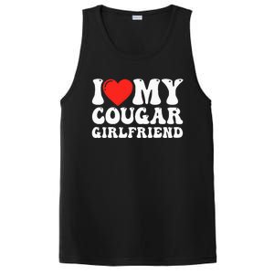 I Love My Cougar Girlfriend I Heart My Cougar Girlfriend GF PosiCharge Competitor Tank