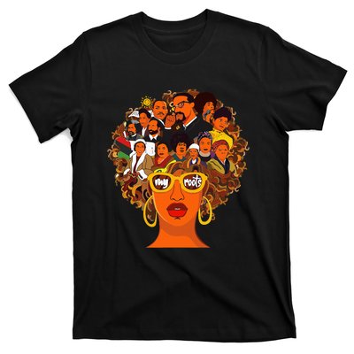 I Love My Roots Back Powerful Black History Month Dna Pride T-Shirt