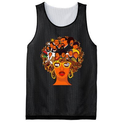 I Love My Roots Back Powerful Black History Month Dna Pride Mesh Reversible Basketball Jersey Tank