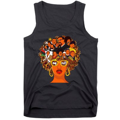 I Love My Roots Back Powerful Black History Month Dna Pride Tank Top