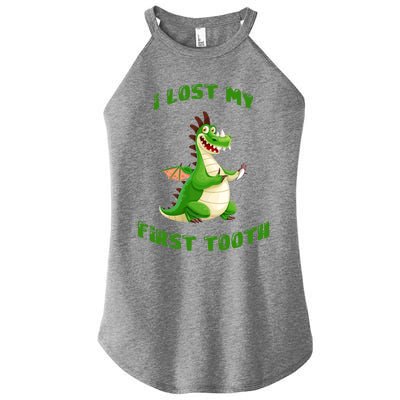 I Lost My 1St Tooth Funny Dragon Tooth Fairy Gift Women’s Perfect Tri Rocker Tank