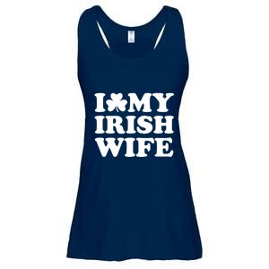 I Love My Irish Wife Shirt Novelty St Patricks Day Ladies Essential Flowy Tank