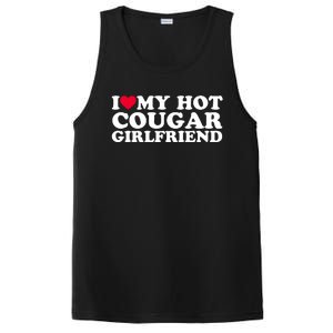 I Love My Hot Cougar Girlfriend GF I Heart My Hot Cougar Girlfriend PosiCharge Competitor Tank