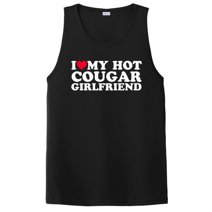 I Love My Hot Cougar Girlfriend GF I Heart My Hot Cougar Girlfriend PosiCharge Competitor Tank