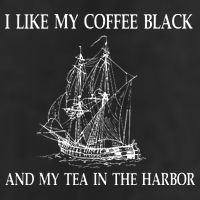 I Like My Coffee Black And Tea In The Harbor Adult Drive Performance Visor