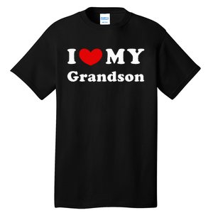 I Love My Grandson Tall T-Shirt