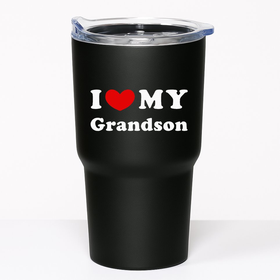 I Love My Grandson Tumbler