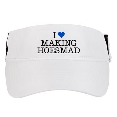 I Love Making Hoesmad Adult Drive Performance Visor