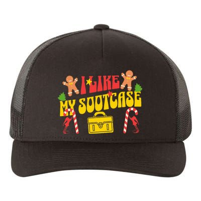 I Like My Suitcase Funny Sootcase Viral Meme Yupoong Adult 5-Panel Trucker Hat