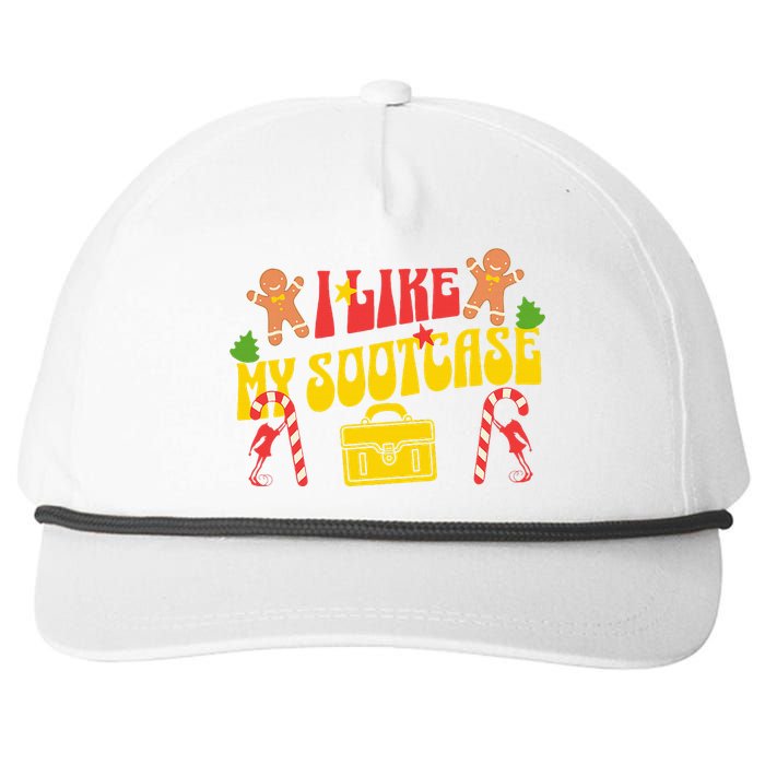 I Like My Suitcase Funny Sootcase Viral Meme Snapback Five-Panel Rope Hat