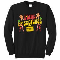 I Like My Suitcase Funny Sootcase Viral Meme Tall Sweatshirt