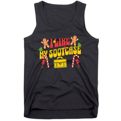 I Like My Suitcase Funny Sootcase Viral Meme Tank Top