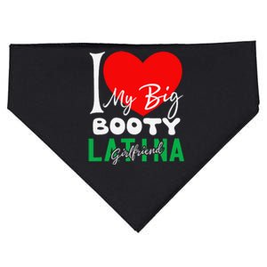 I Love My Big Booty Girlfriend I Heart My Big Booty G USA-Made Doggie Bandana