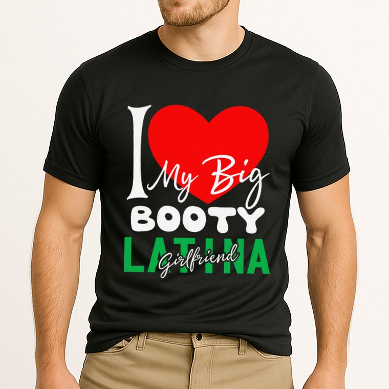 I Love My Big Booty Girlfriend I Heart My Big Booty G Cooling Performance Crew T-Shirt