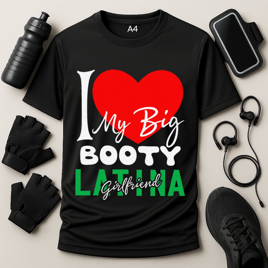 I Love My Big Booty Girlfriend I Heart My Big Booty G Cooling Performance Crew T-Shirt
