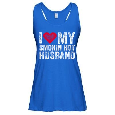 I Love My Smoking Hot Husband Marriage Funny Vintage Gift Ladies Essential Flowy Tank