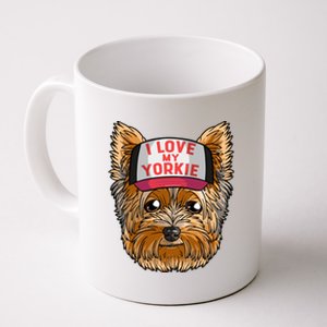 I Love My Yorkie Cute Dog Mom Cool Gift Coffee Mug