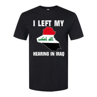 I Left My Hearing In Iraq Softstyle CVC T-Shirt