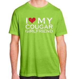 I Love My Cougar Girlfriend I Heart My Cougar Girlfriend GF  Adult ChromaSoft Performance T-Shirt