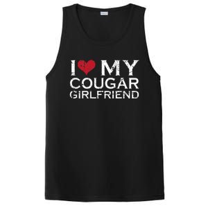 I Love My Cougar Girlfriend I Heart My Cougar Girlfriend GF  PosiCharge Competitor Tank