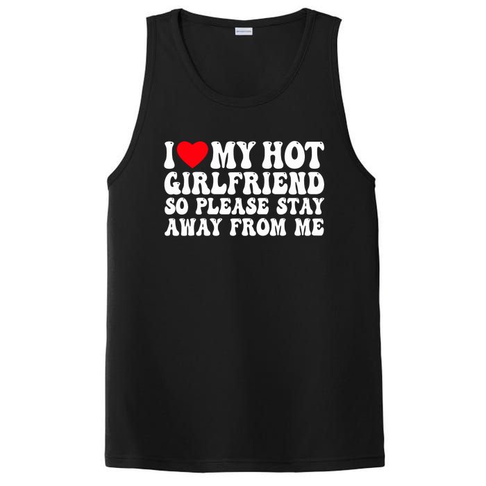 I Love My Girlfriend I Love My Girlfriend Please Stay Away PosiCharge Competitor Tank