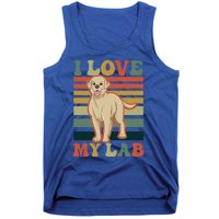 I Love My Lab Lab Mom Gift Tank Top