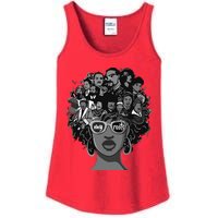 I Love My Roots Back Powerful Black History Month Pride DNA Ladies Essential Tank