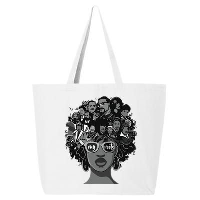 I Love My Roots Back Powerful Black History Month Pride DNA 25L Jumbo Tote