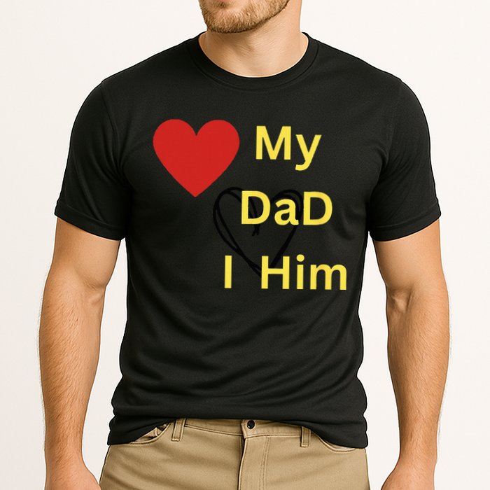 I LOVE MY DAD T Cooling Performance Crew T-Shirt