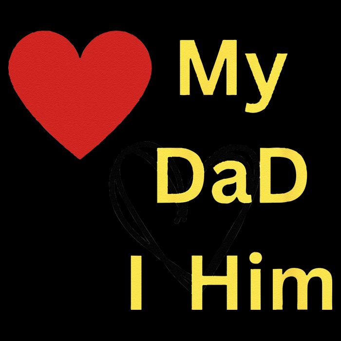 I LOVE MY DAD T 16 in Basic Backpack