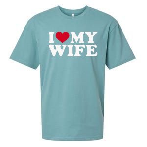 I Love My Wife Sueded Cloud Jersey T-Shirt