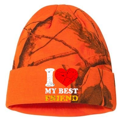 I Love My Best Friend Gift Kati Licensed 12" Camo Beanie