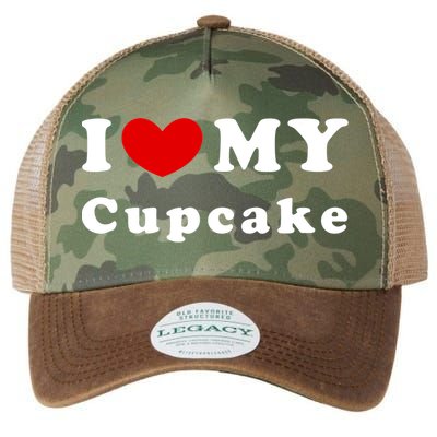 I Love My Cupcake I Heart My Cupcake Legacy Tie Dye Trucker Hat