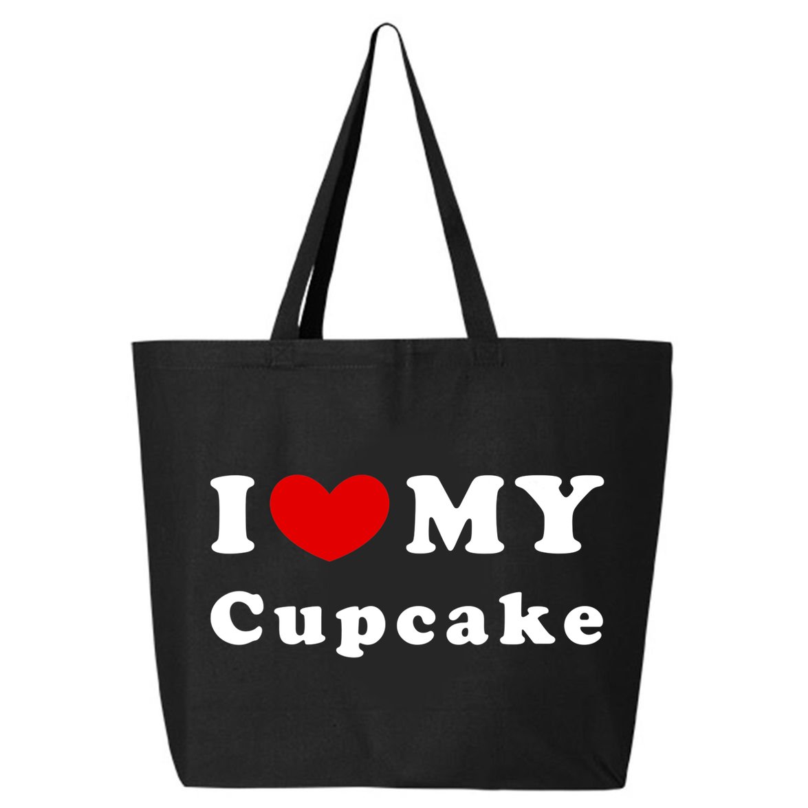 I Love My Cupcake I Heart My Cupcake 25L Jumbo Tote
