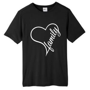 I Love My Family Cute Family Tall Fusion ChromaSoft Performance T-Shirt