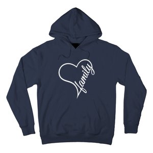 I Love My Family Cute Family Hoodie